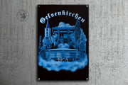 "Gelsenkirchen" Retro Schild "City"