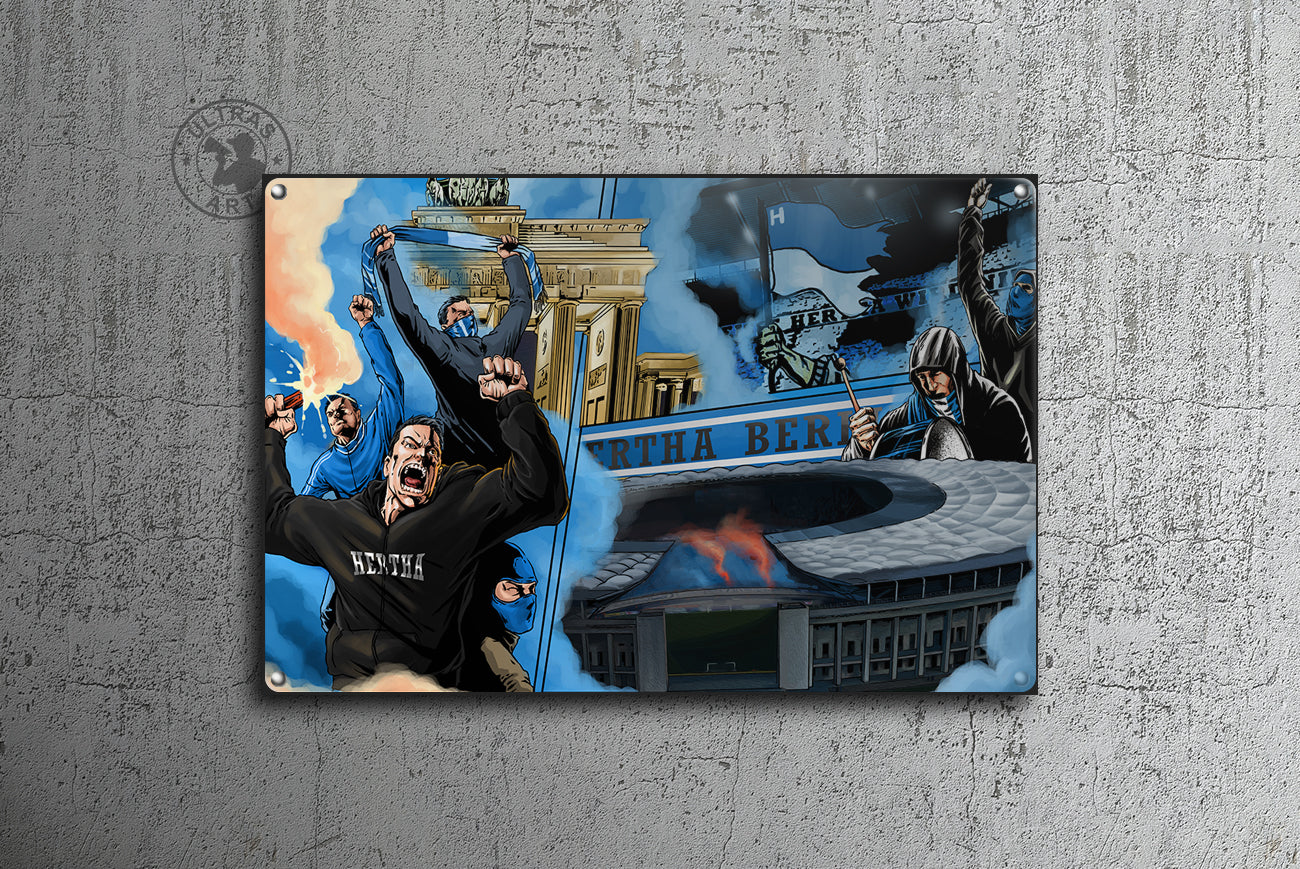 Berlin Retro-Schild "Collage 2"