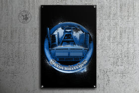 "Gelsenkirchen" Retro Schild "City"