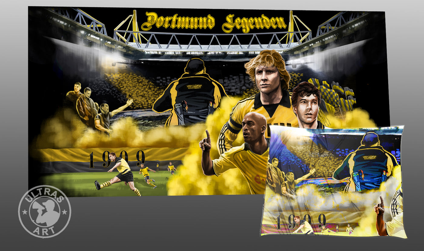 Dortmund Badetuch "Legenden"