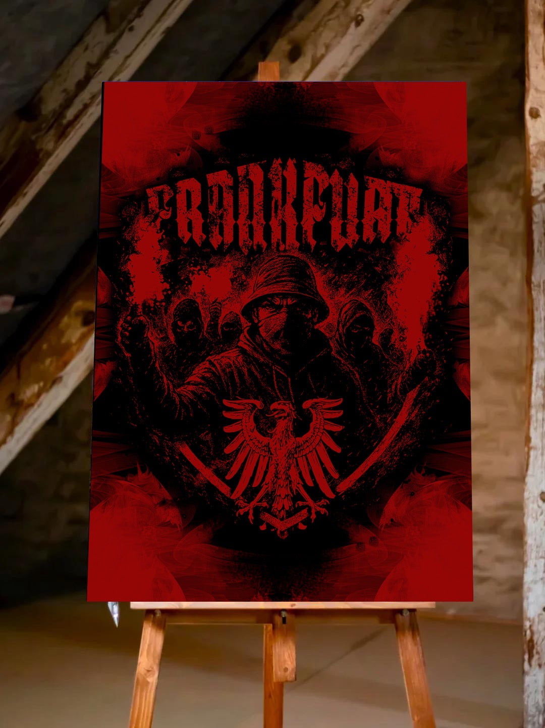 Frankfurt Kunstleinwand "Ultra"