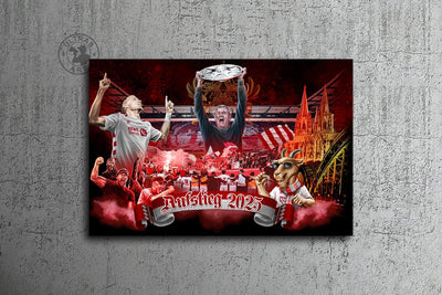 Köln Kunstleinwand "Aufstieg" (Version 2)