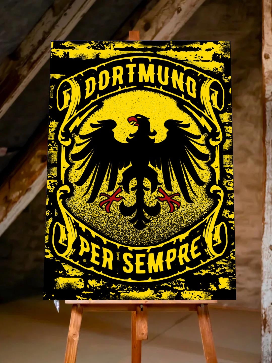 Dortmund Leinwandbild "Per Sempre"