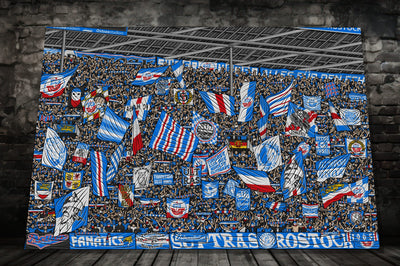 Rostock Kunstleinwand "Supporter" (Limitiert auf 60 Exemplare)