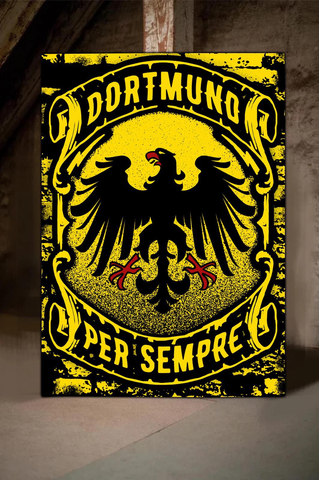 Dortmund Leinwandbild "Per Sempre"