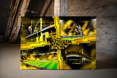 Limitiertes Dortmund Leinwandbild "50 Jahre WS" Volume 2