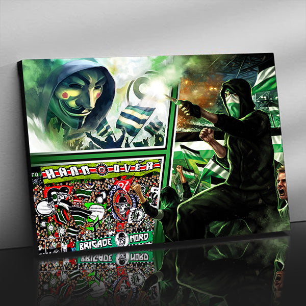 Hannover Leinwandbild "Master Collage" (Nur 40 Exemplare)