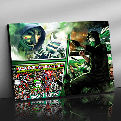 Hannover Leinwandbild "Master Collage" (Nur 40 Exemplare)