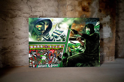 Hannover Leinwandbild "Master Collage" (Nur 40 Exemplare)