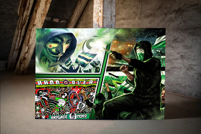 Hannover Leinwandbild "Master Collage" (Nur 40 Exemplare)