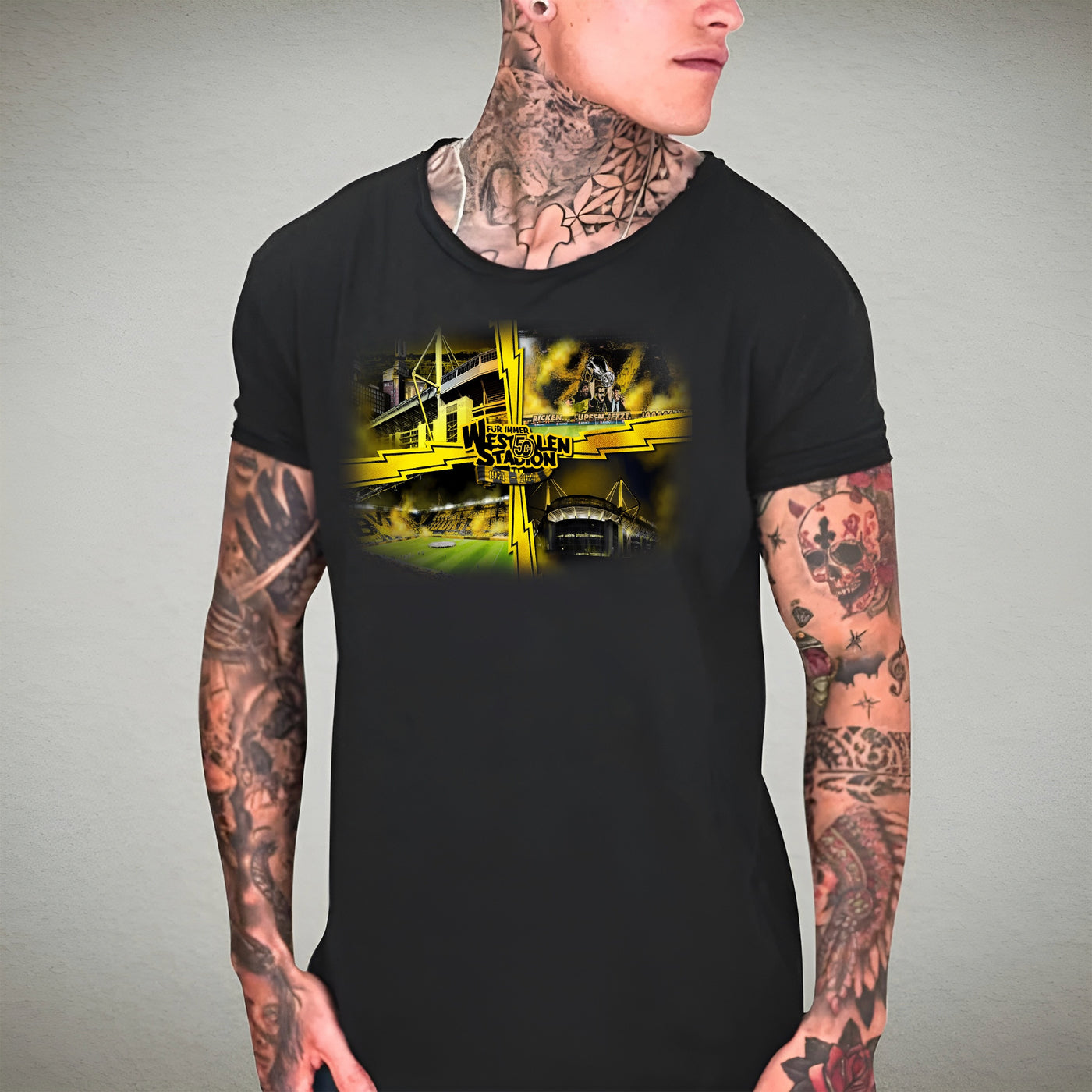 Sonderedition ! Dortmund T-Shirt "50 Jahre WS" Version 2