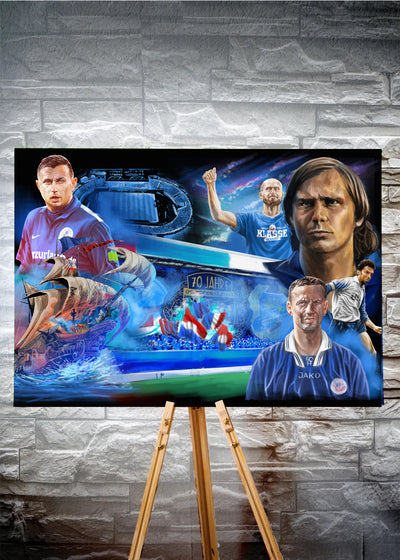 Rostock Kunstleinwand "Legenden" (Limitiert auf 60 Exemplare)