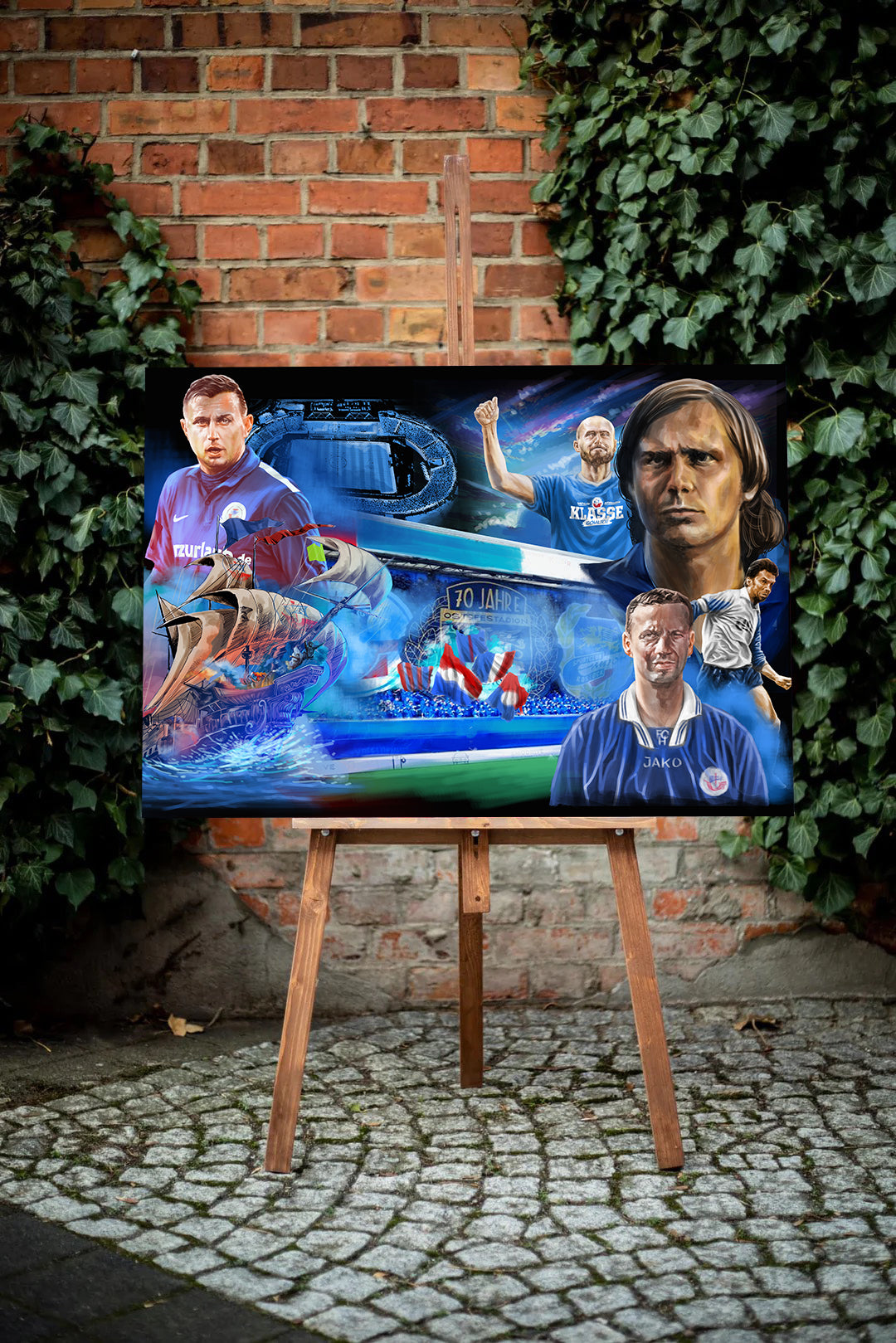 Rostock Kunstleinwand "Legenden" (Limitiert auf 60 Exemplare)