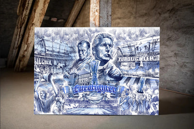 Gelsenkirchen Kunstleinwand "Eurofighter" Version 3 (60 Exemplare)