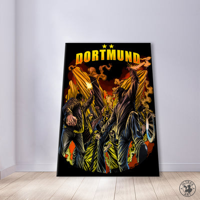 Dortmund canvas print "Ultras"