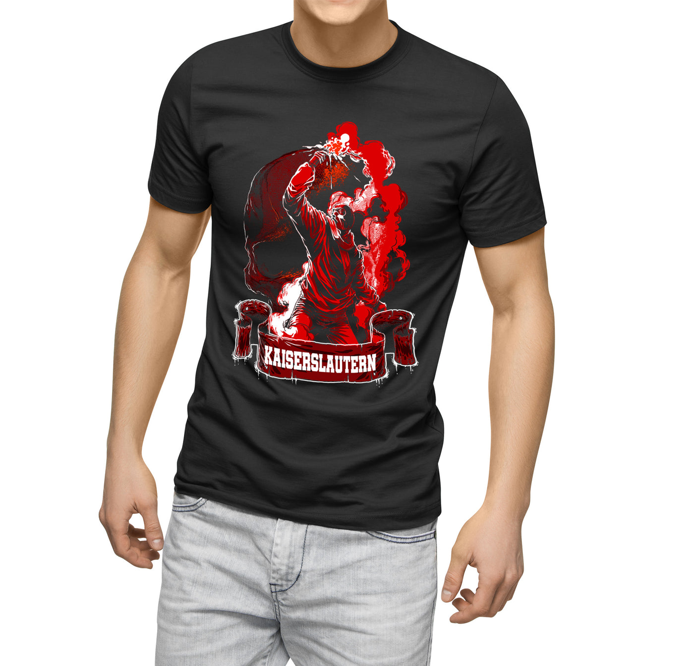 Shirt "Pyro Kaiserslautern" - Ultras Art