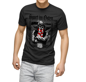 T-Shirt Sport im Osten "Red Scarf" - Ultras Art