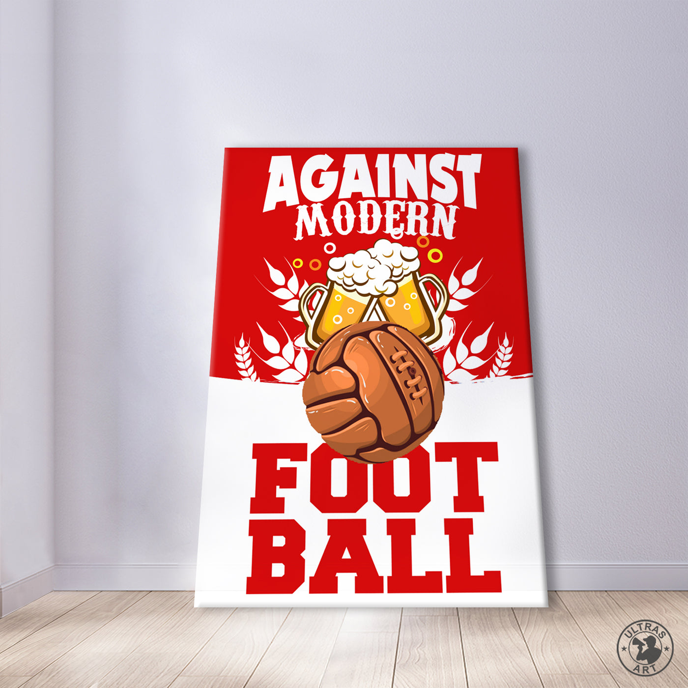 Leinwandbild "Against Modern Football"