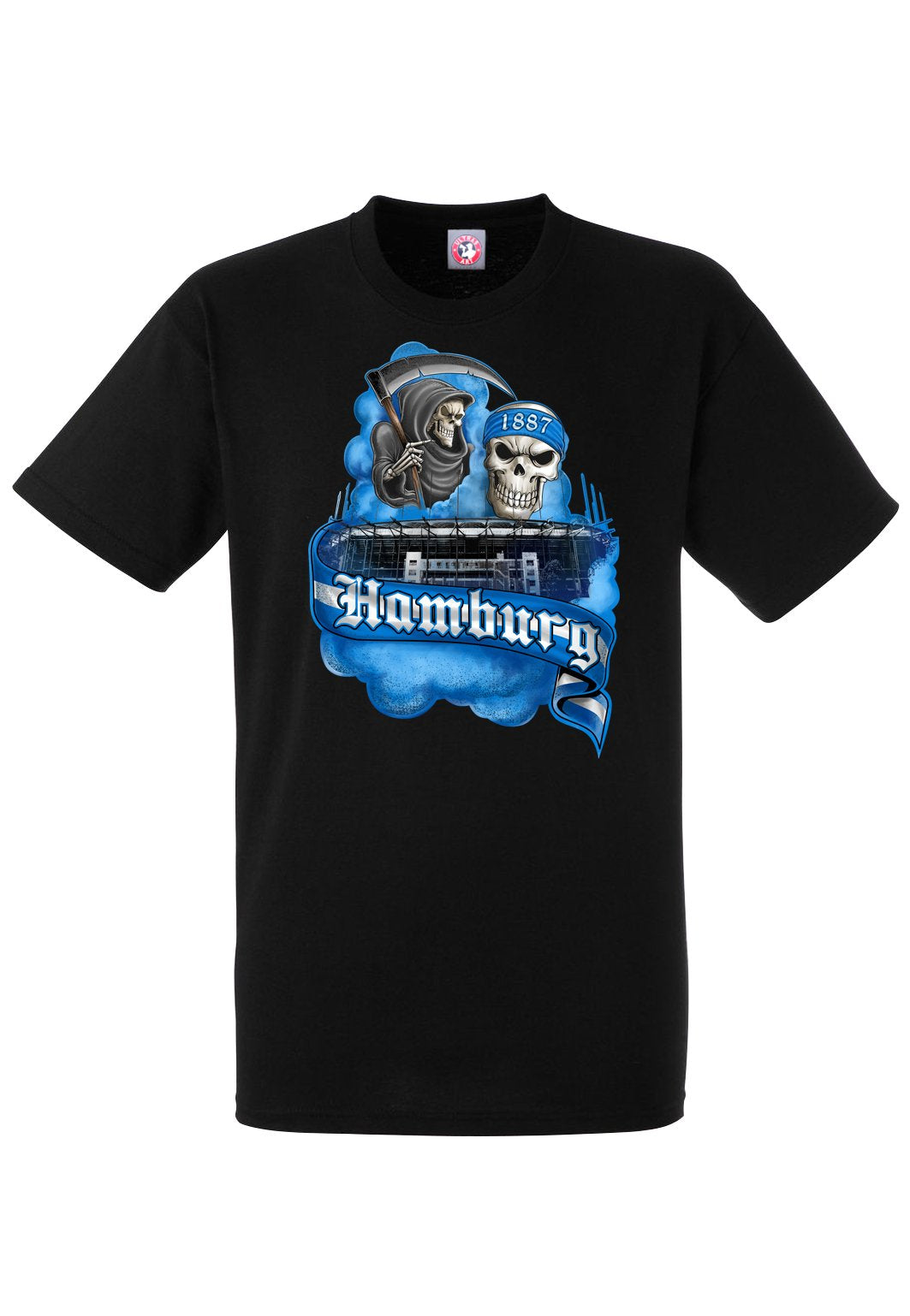 Hamburg Shirt "Skull" - Ultras Art