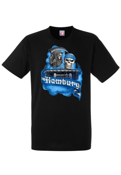 Hamburg Shirt "Skull" - Ultras Art