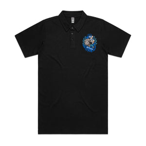 Schalke Polo Shirt Oldschool - Ultras Art