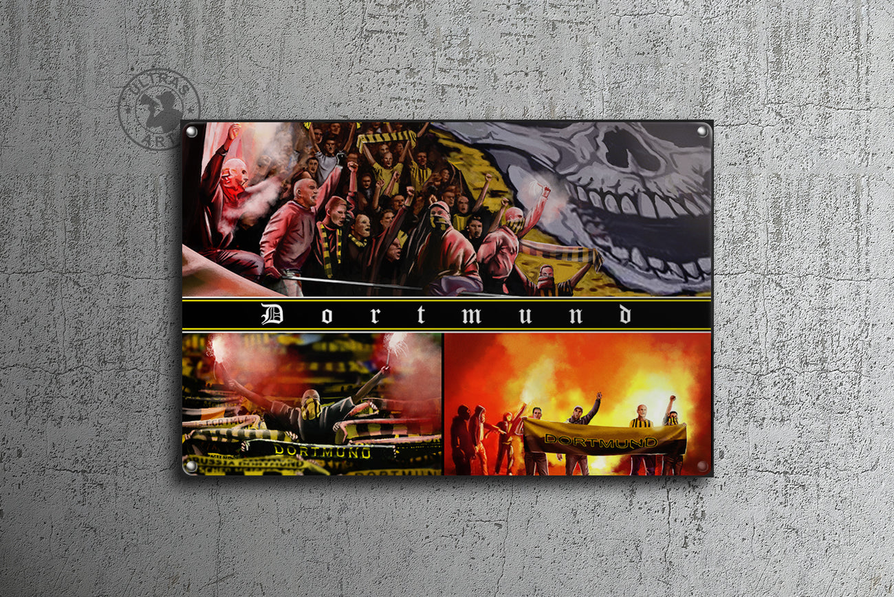 Dortmund Retro-Schild "Collage 2"