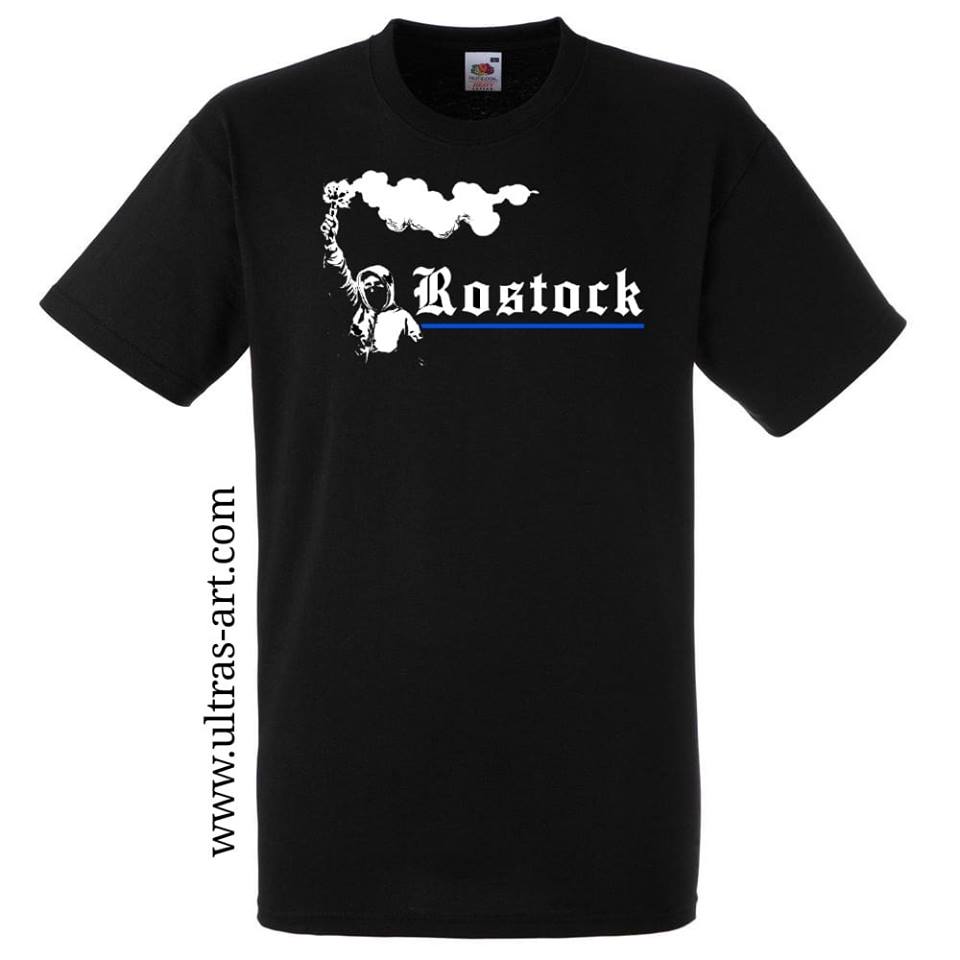 T-Shirt "Rostock Pyro" - Ultras Art